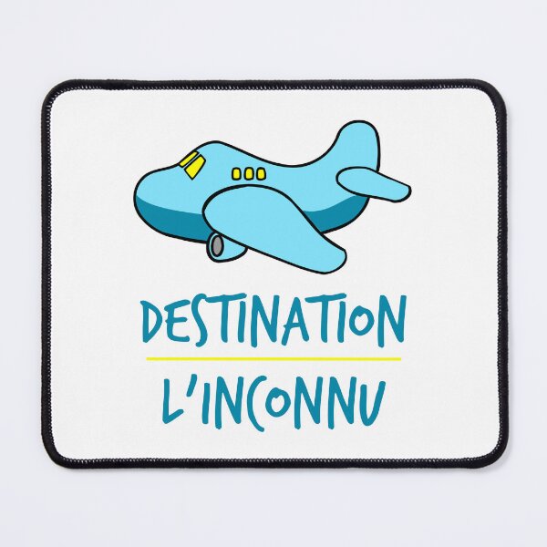 Item preview, Destination The unknown by plane. Holiday gift designed and sold by jimagine.