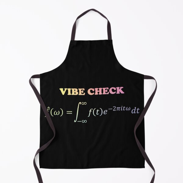 Item preview, VIBE CHECK (FOURIER ANALYSIS) designed and sold by ScienceCorner.