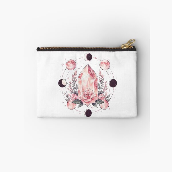 Item preview, Rose Quatz with Phases of the moon designed and sold by PickledjoArt.