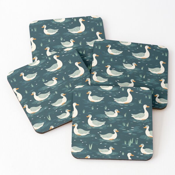 Item preview, Ducks doing duck things designed and sold by nicbeeseart.