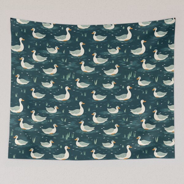 Item preview, Ducks doing duck things designed and sold by nicbeeseart.