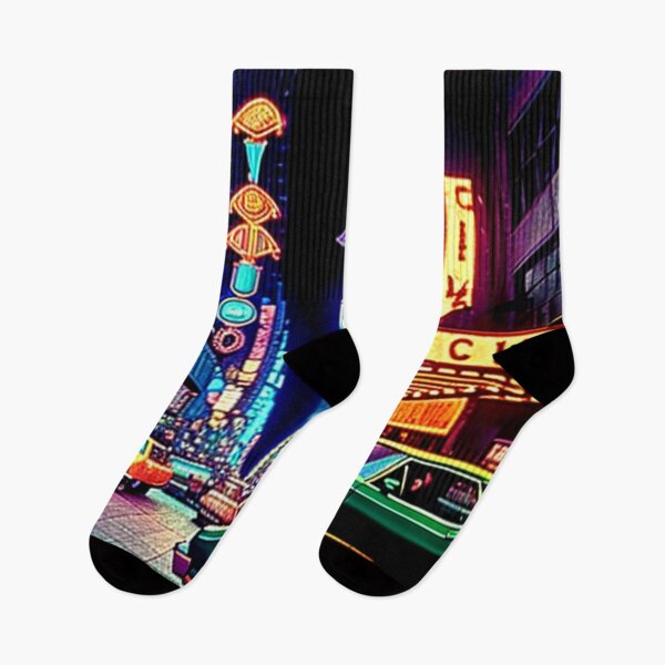 Item preview, 1970's NYC New York Neon Lights Art designed and sold by TheDarkWardrobe.