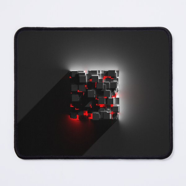 Item preview, Red Glow Cube of Cubes designed and sold by jbeckettsweeney.