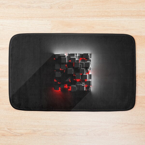 Item preview, Red Glow Cube of Cubes designed and sold by jbeckettsweeney.