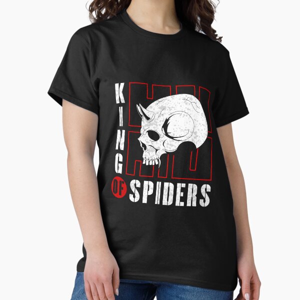 Item preview, Red and White King of Spiders Devil Skull Kumo Logo designed and sold by KumosBrand.