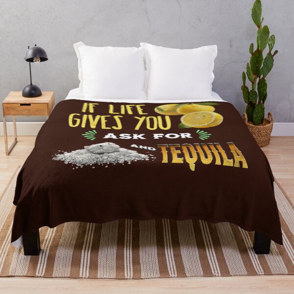 Item preview, If Life Gives You Lemons Ask For Salt and Tequila designed and sold by Sir Meow Meow.
