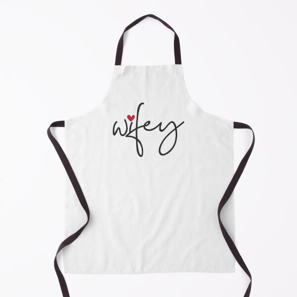Item preview, Valentine's Day Just Married Wifey Modern Elegant simple Script designed and sold by TheVirtualSpace.