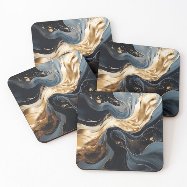 Item preview, A Charming of Black & Gold designed and sold by DesignVistaHub.