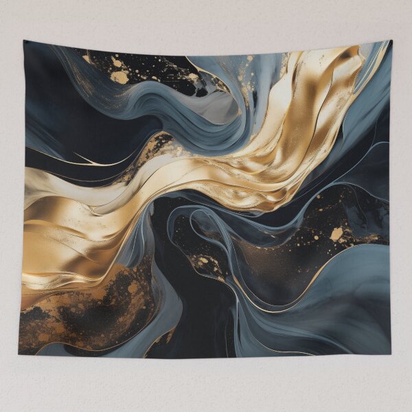 Item preview, A Charming of Black & Gold designed and sold by DesignVistaHub.