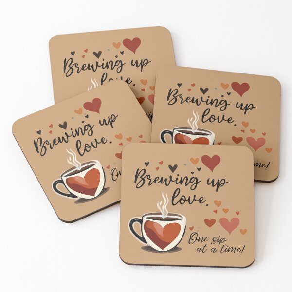 Item preview, Brewing Up Love. One Sip at a Time! designed and sold by @ndrys.
