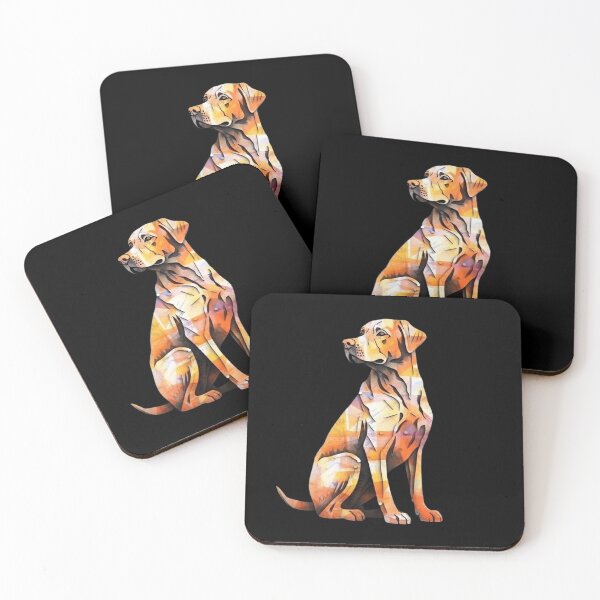 Item preview, Street Art Yellow Lab in Metallic Design designed and sold by StephanieLZ.