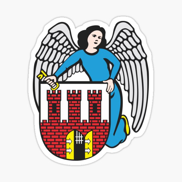 Item preview, Toruń coat of arms, Poland designed and sold by PZAndrews.