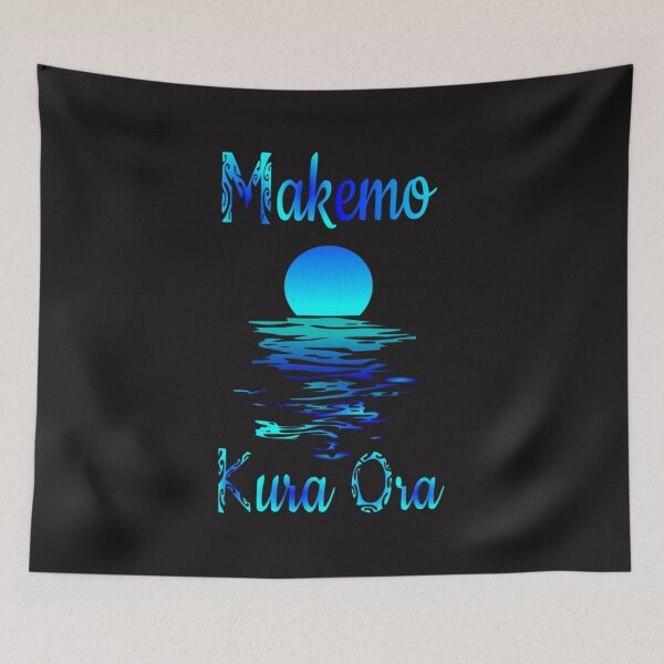 Item preview, MAKEMO (ocean blue) designed and sold by Nesian-Tahiti.