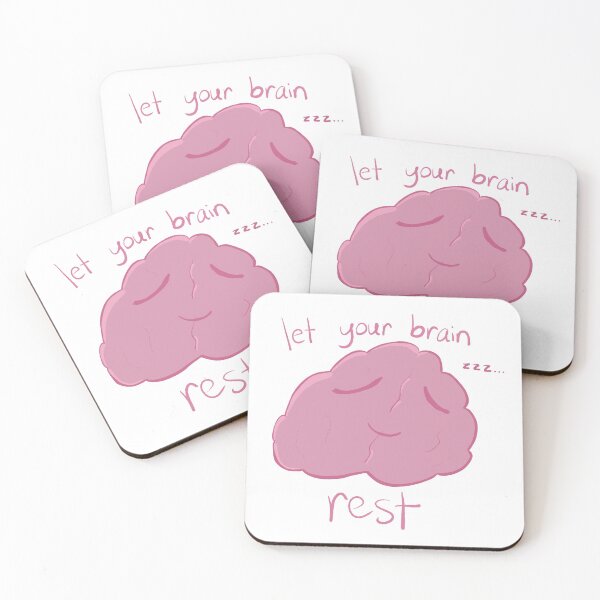 Item preview, Let Your Brain Rest - Mental Health designed and sold by zwoddie.