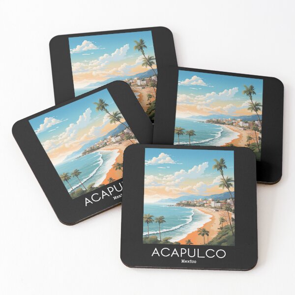 Item preview, A Vintage Travel Illustration of Acapulco - Mexico  designed and sold by GoodOldVintage.
