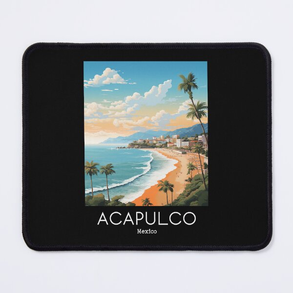 Item preview, A Vintage Travel Illustration of Acapulco - Mexico designed and sold by GoodOldVintage.