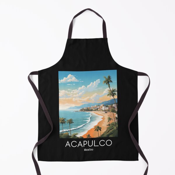 Item preview, A Vintage Travel Illustration of Acapulco - Mexico  designed and sold by GoodOldVintage.