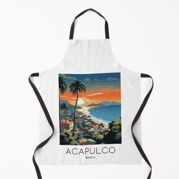Item preview, A Vintage Travel Illustration of Acapulco - Mexico designed and sold by GoodOldVintage.