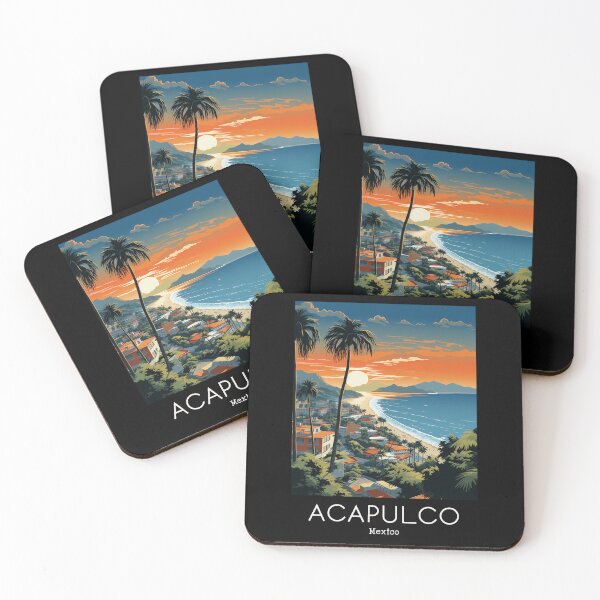 Item preview, A Vintage Travel Illustration of Acapulco - Mexico  designed and sold by GoodOldVintage.