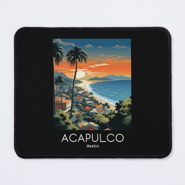 Item preview, A Vintage Travel Illustration of Acapulco - Mexico designed and sold by GoodOldVintage.
