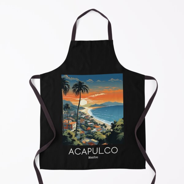 Item preview, A Vintage Travel Illustration of Acapulco - Mexico  designed and sold by GoodOldVintage.
