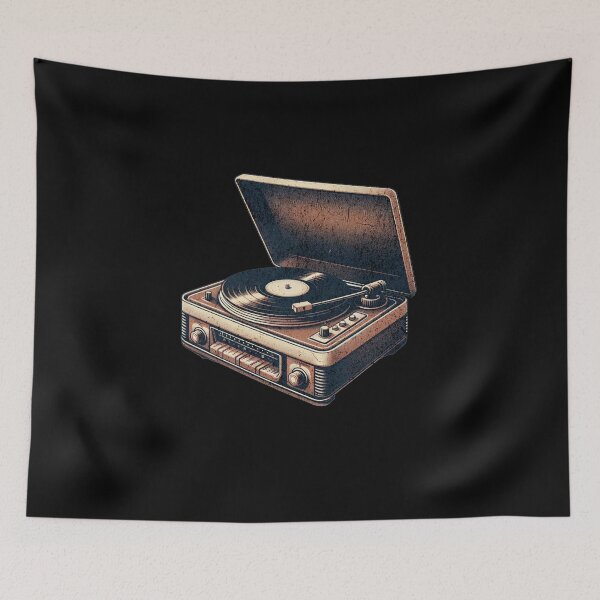 Item preview,  "Vinyl Revival - Classic Turntable" designed and sold by ChromaticBlend.