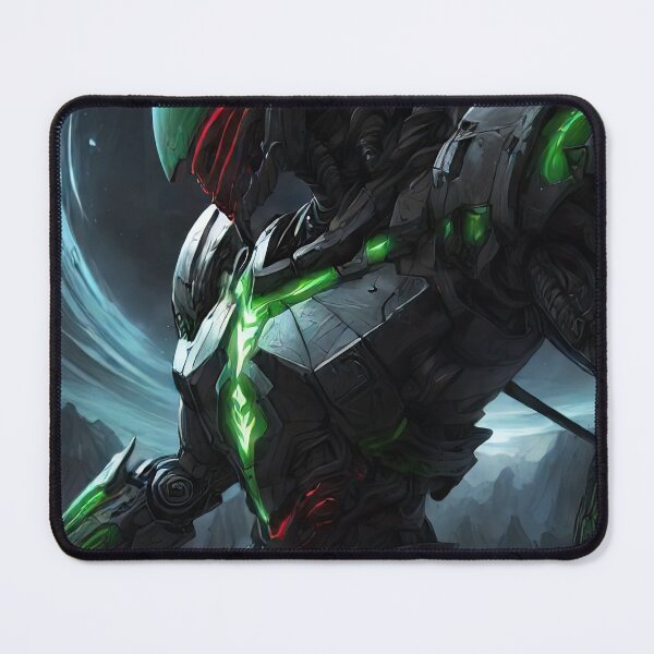 Item preview, Mecha Maiden - Cybernetic Guardian designed and sold by DenSckrivAI.