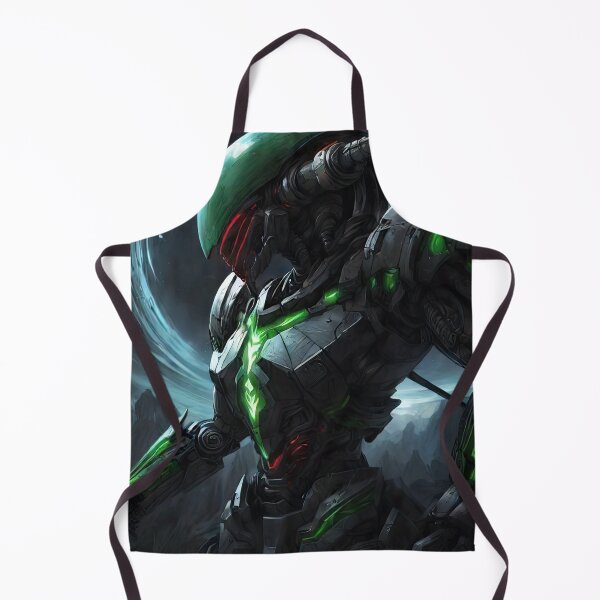Item preview, Mecha Maiden - Cybernetic Guardian designed and sold by DenSckrivAI.