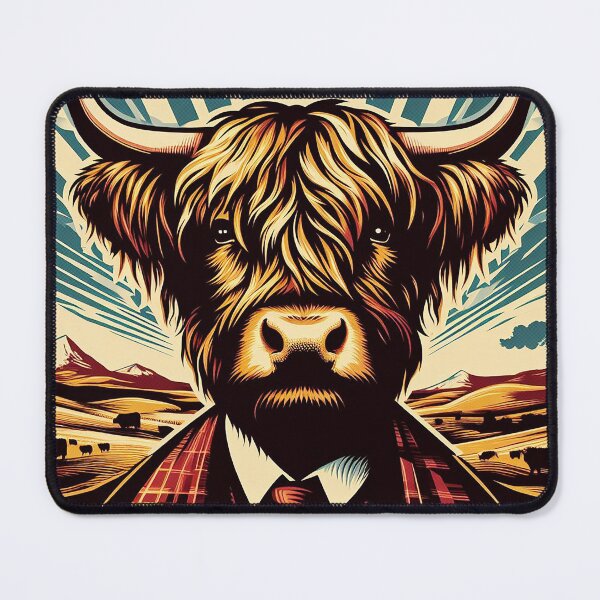 Item preview, Scottish Hairy Coo designed and sold by PickledjoArt.