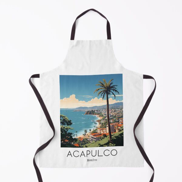 Item preview, A Vintage Travel Illustration of Acapulco - Mexico designed and sold by GoodOldVintage.
