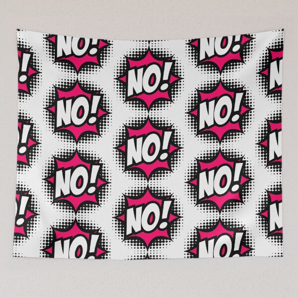 Item preview, NO! Comic Book Style designed and sold by Nadaillustrada.