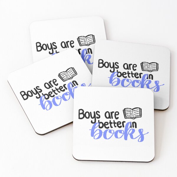 Item preview, Boys are better in books designed and sold by SophieStickers0.