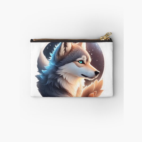 Item preview, wolf in starry background designed and sold by LauraGCastro.