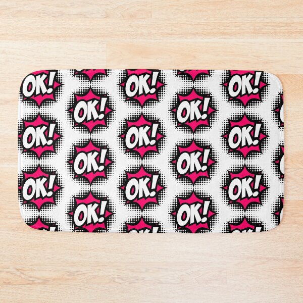Item preview, OK! Comic Book Style designed and sold by Nadaillustrada.