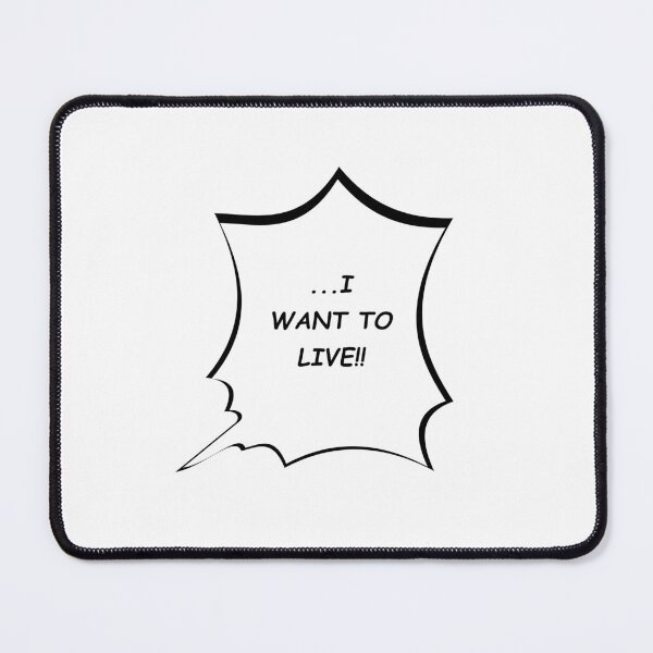 Item preview, "...I WANT TO LIVE!!" - Nico Robin Quote designed and sold by JollyRogers526.