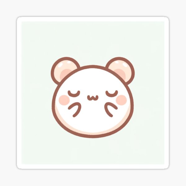Item preview, Playful Charm: Cute Hobonichi-Inspired animal art work designed and sold by gofra-design.