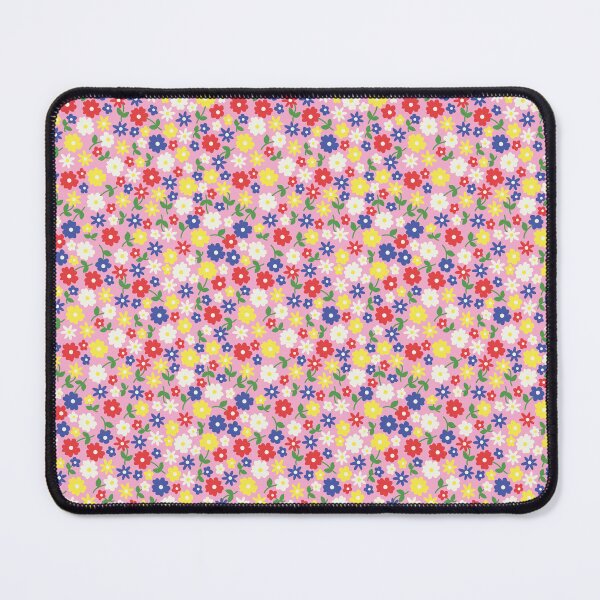 Item preview, MINI MICRO SCANDINAVIAN STYLE DITSY DAISY FLOWERS PINK designed and sold by blomastudios.