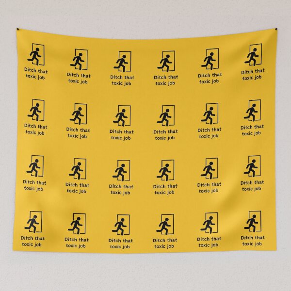 Item preview, Ditch that toxic job! designed and sold by skuke ly.