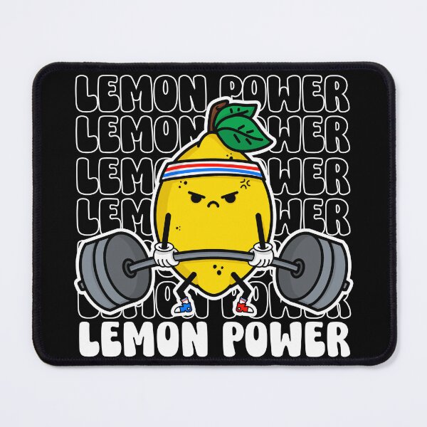 Item preview, Deadlifting lemon designed and sold by JUSTBEELEGANT.