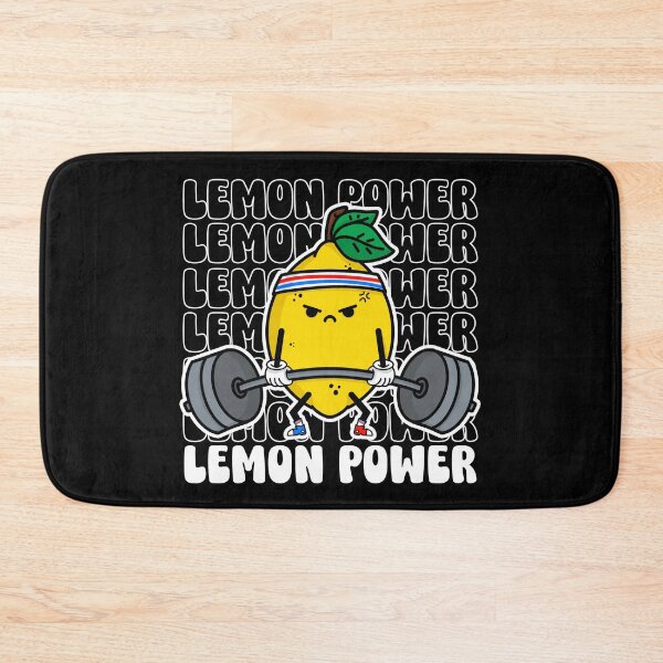 Item preview, Deadlifting lemon designed and sold by JUSTBEELEGANT.