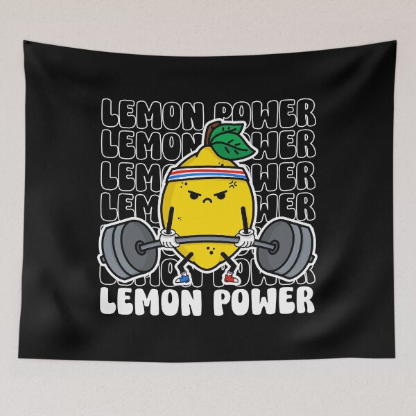 Item preview, Deadlifting lemon designed and sold by JUSTBEELEGANT.