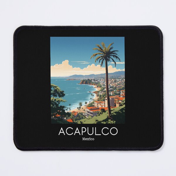Item preview, A Vintage Travel Illustration of Acapulco - Mexico designed and sold by GoodOldVintage.