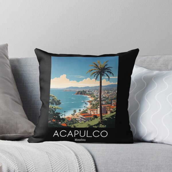 Item preview, A Vintage Travel Illustration of Acapulco - Mexico  designed and sold by GoodOldVintage.