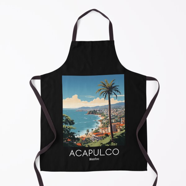Item preview, A Vintage Travel Illustration of Acapulco - Mexico  designed and sold by GoodOldVintage.