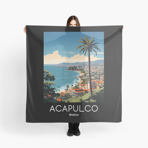Item preview, A Vintage Travel Illustration of Acapulco - Mexico  designed and sold by GoodOldVintage.