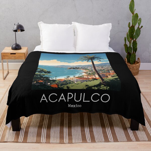 Item preview, A Vintage Travel Illustration of Acapulco - Mexico designed and sold by GoodOldVintage.