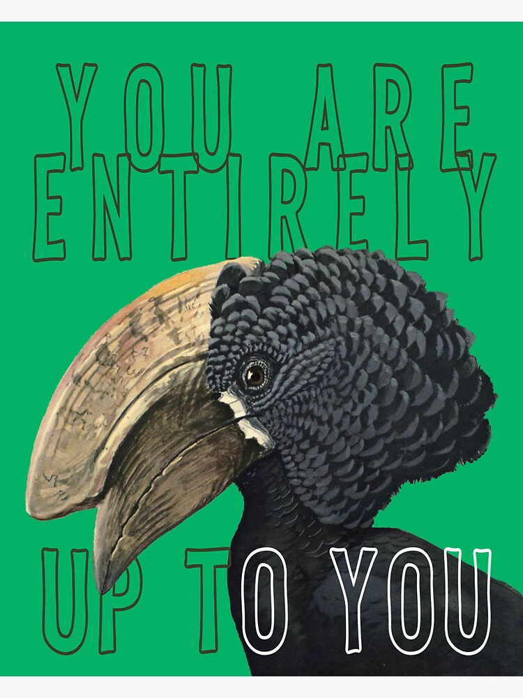 Thumbnail 3 of 3, Sticker, Up to You designed and sold by WildRootsArt.