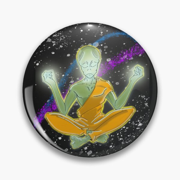 Item preview, Buddhist Alien_Space designed and sold by MiishaRed.