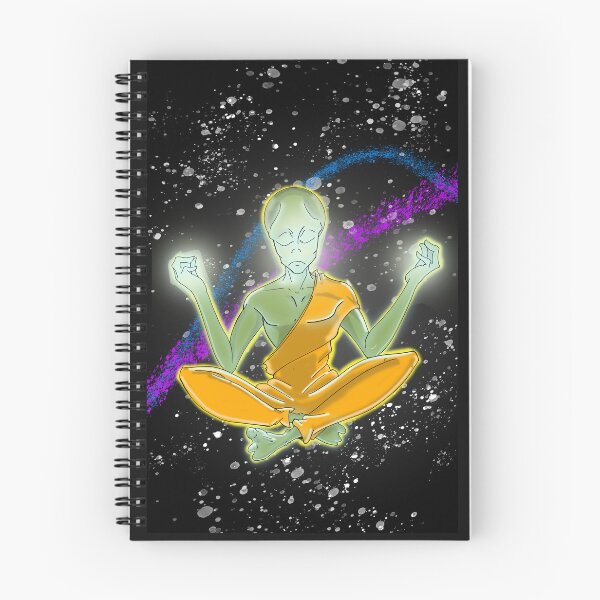 Item preview, Buddhist Alien_Space designed and sold by MiishaRed.
