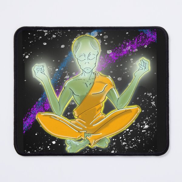 Item preview, Buddhist Alien_Space designed and sold by MiishaRed.
